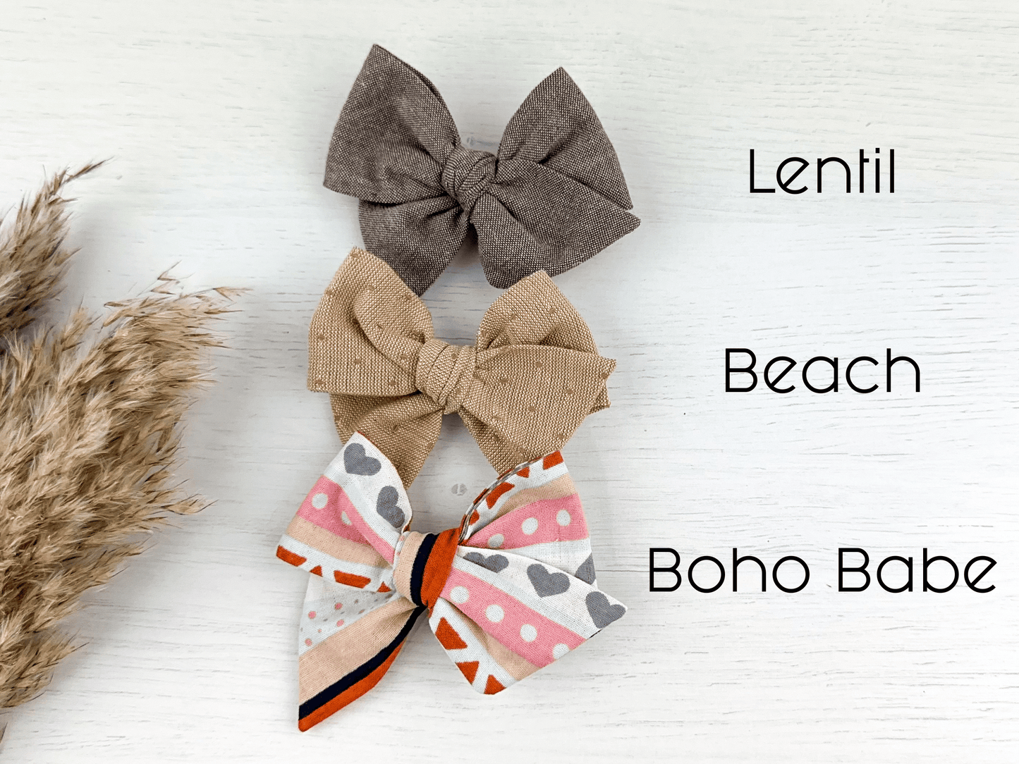 Boho Babe Pinwheel Bows