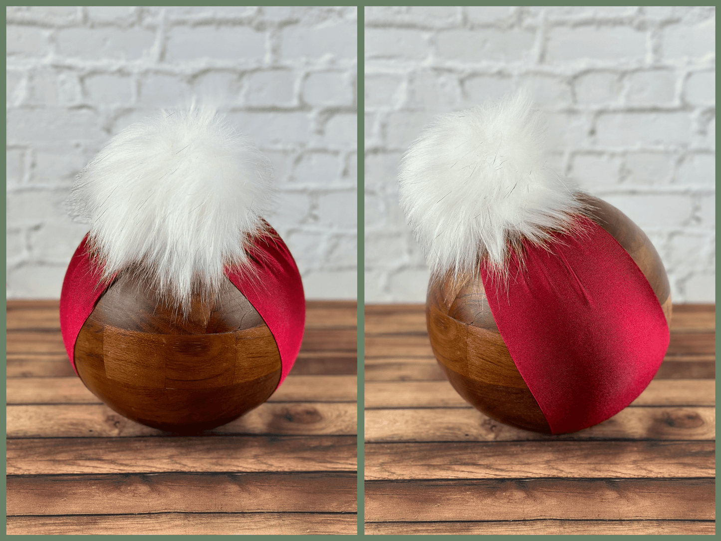 Christmas Pom Headwraps