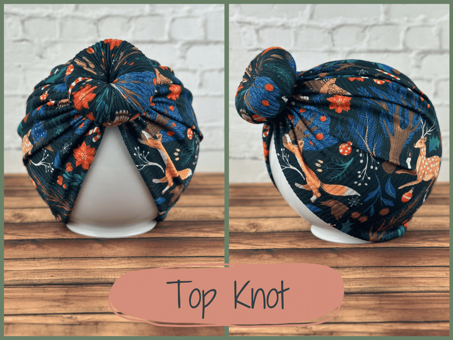 Winter Woodlands Turban