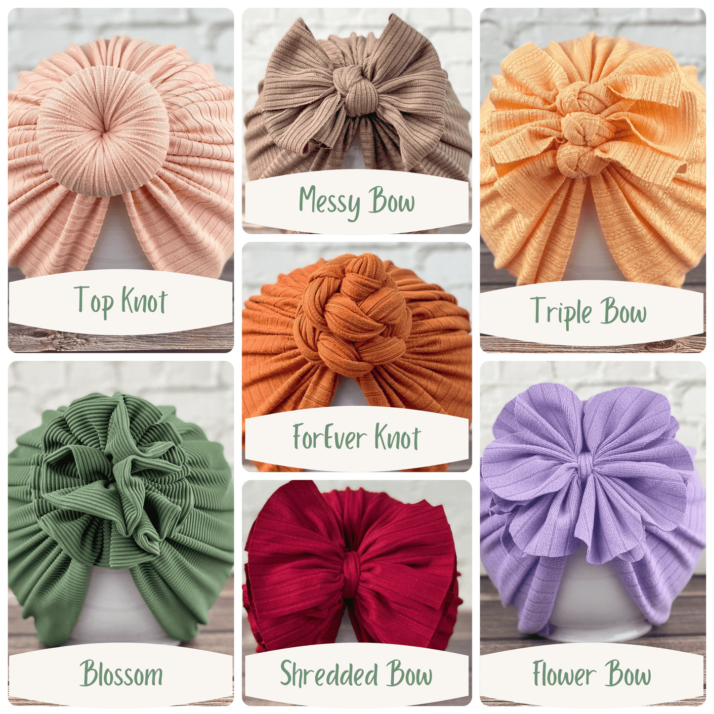 Ribbed Tan Dalmatian Turban