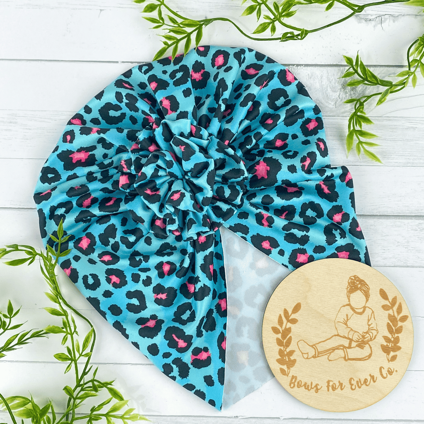 Aqua Cheetah Swim Turban