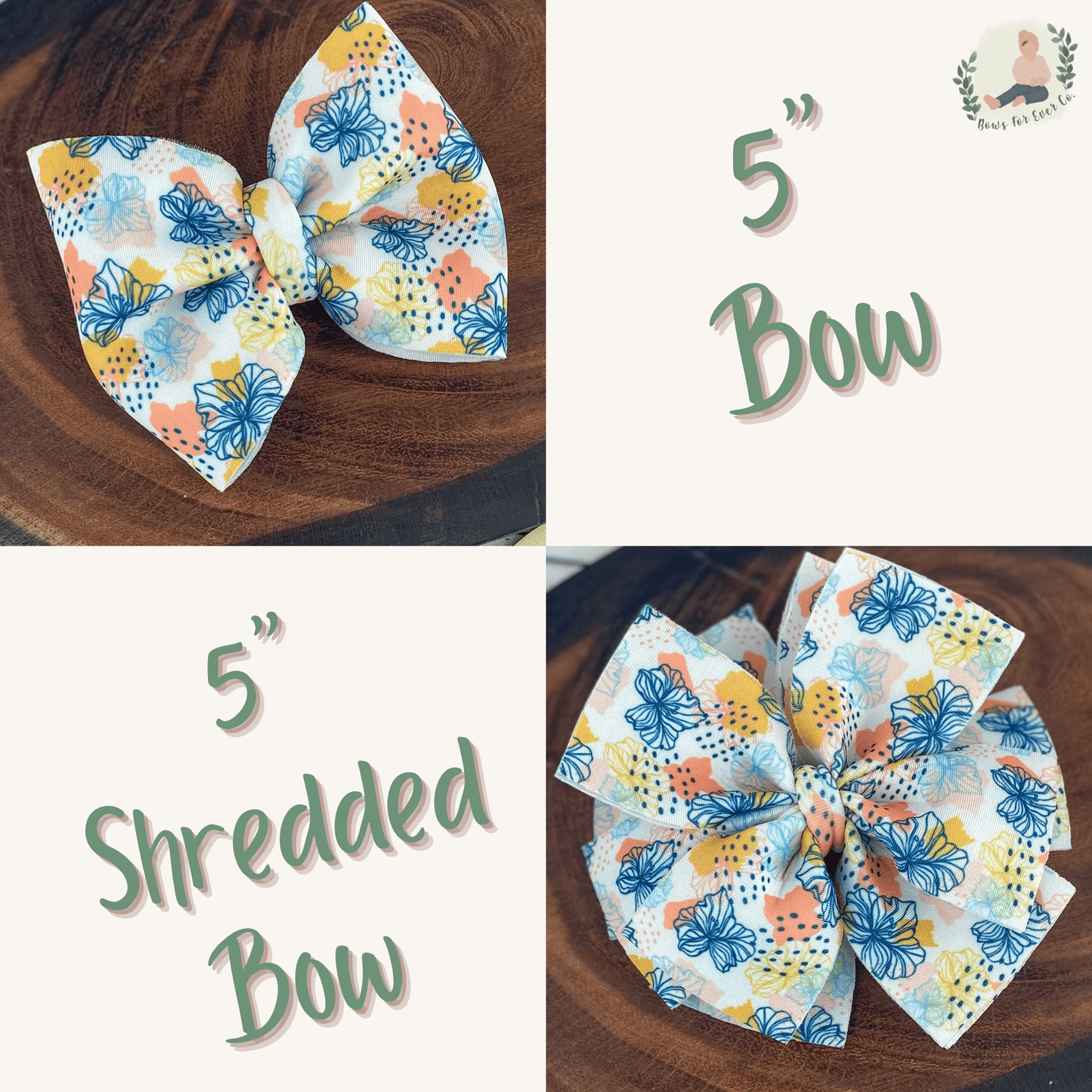 Tropical Puff Bow