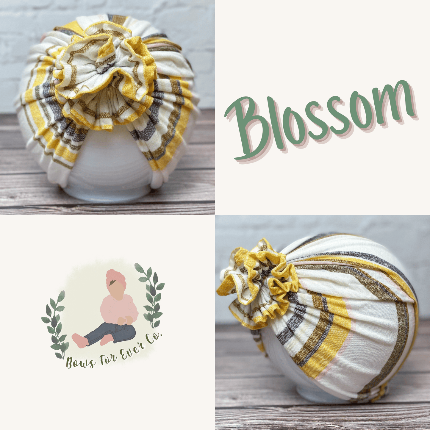 Summer Stripes Turban