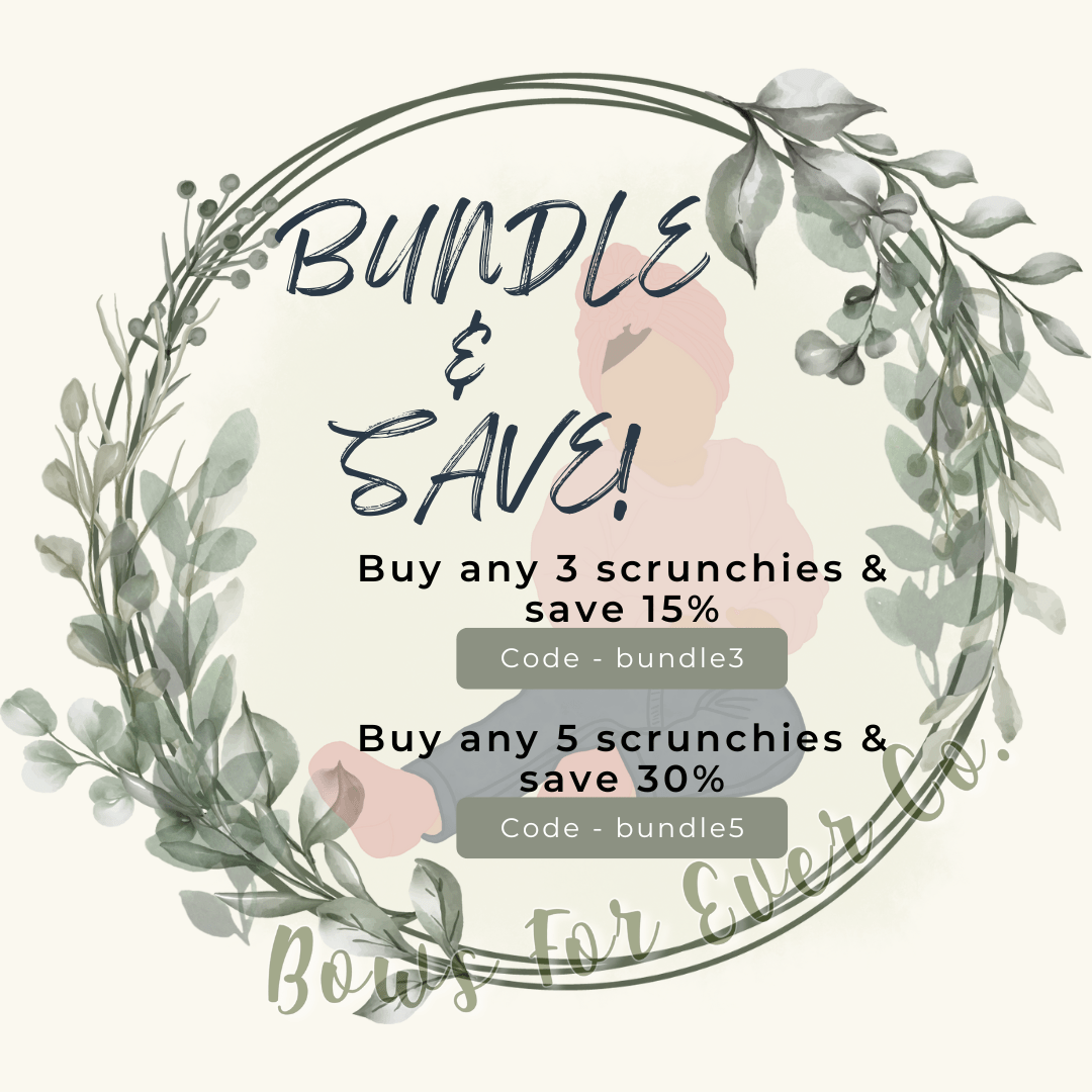 Woodland Velvet Scrunchie