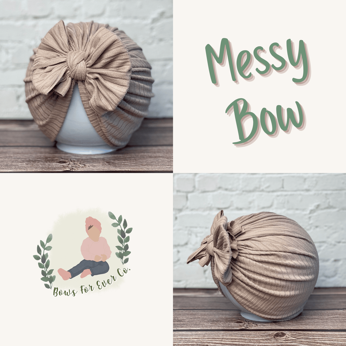 Ribbed Coco Turban