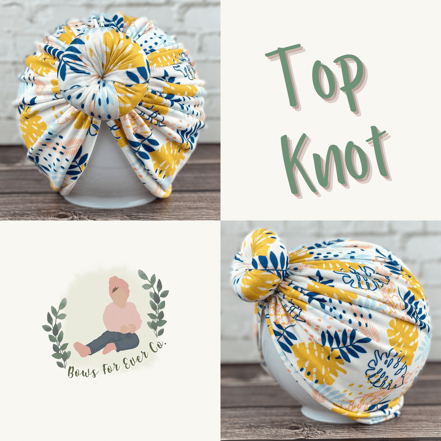 Tropical Floral Turban