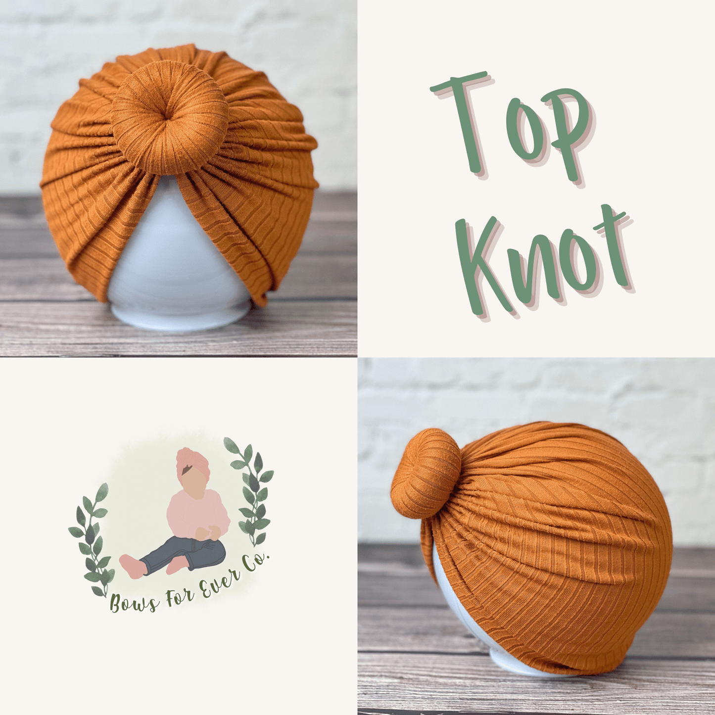 Ribbed Adobe Turban