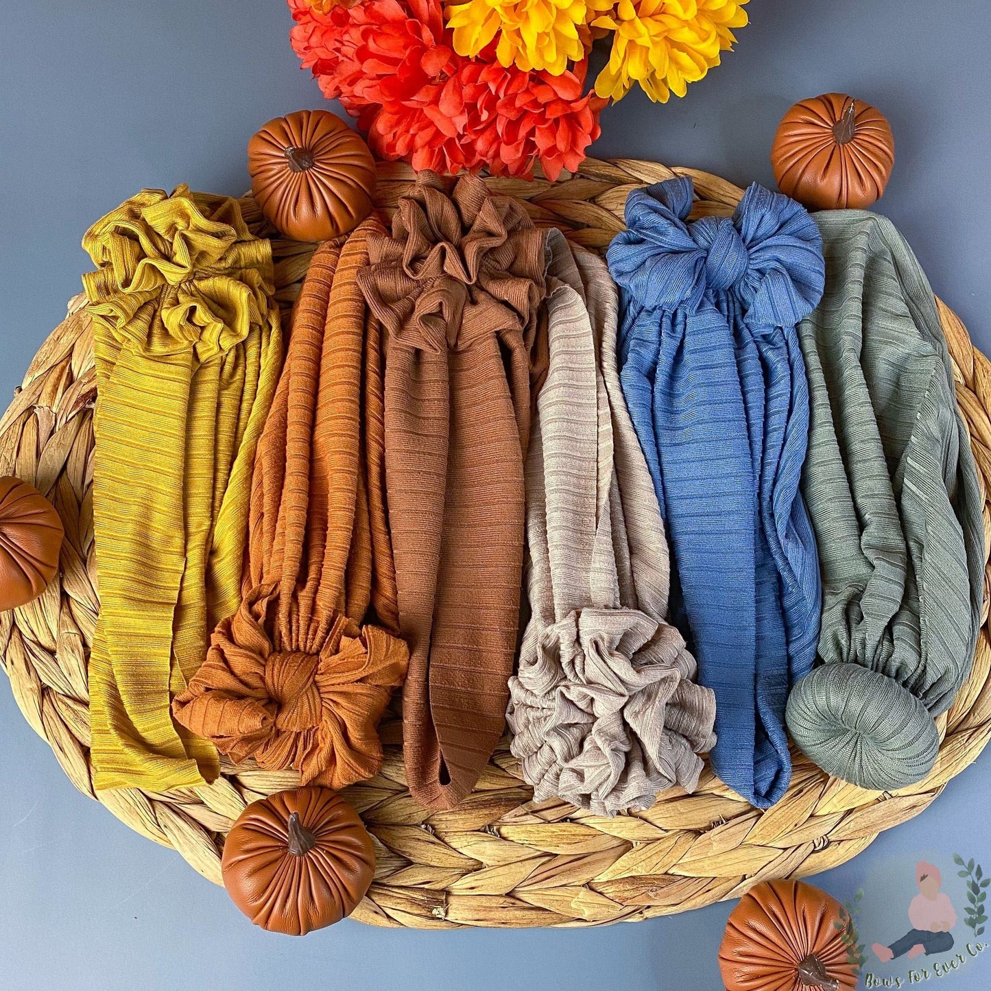Ribbed Tobacco Turban
