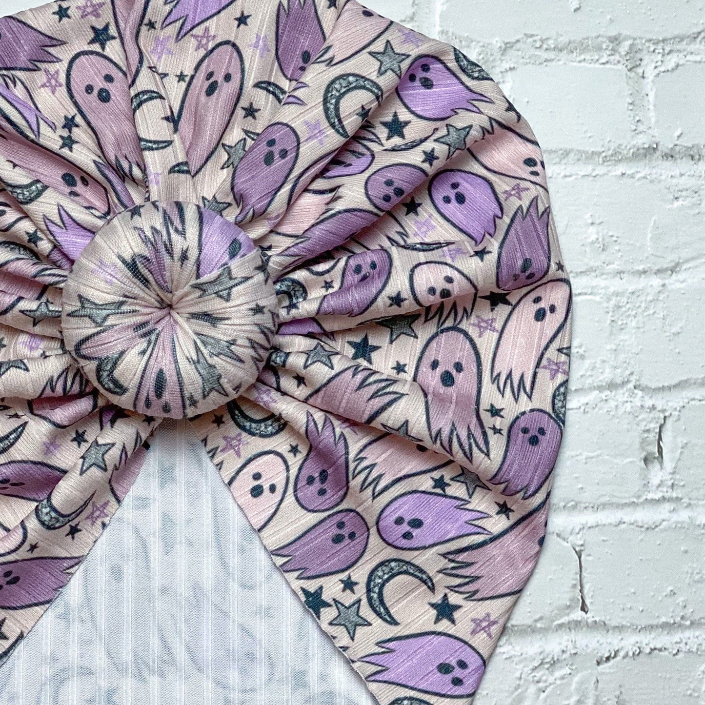 Ribbed Ghosts and Stars Turban