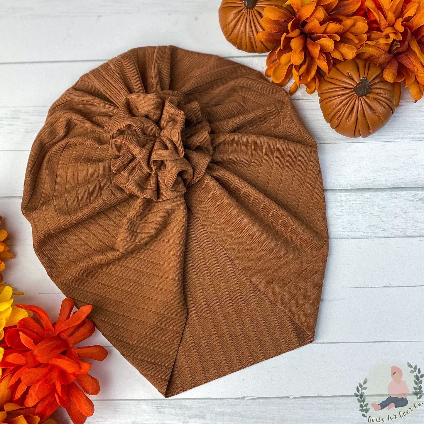 Ribbed Tobacco Turban