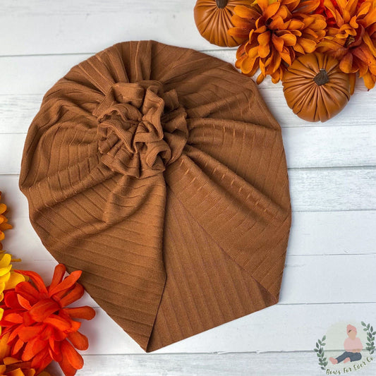 Ribbed Tobacco Turban
