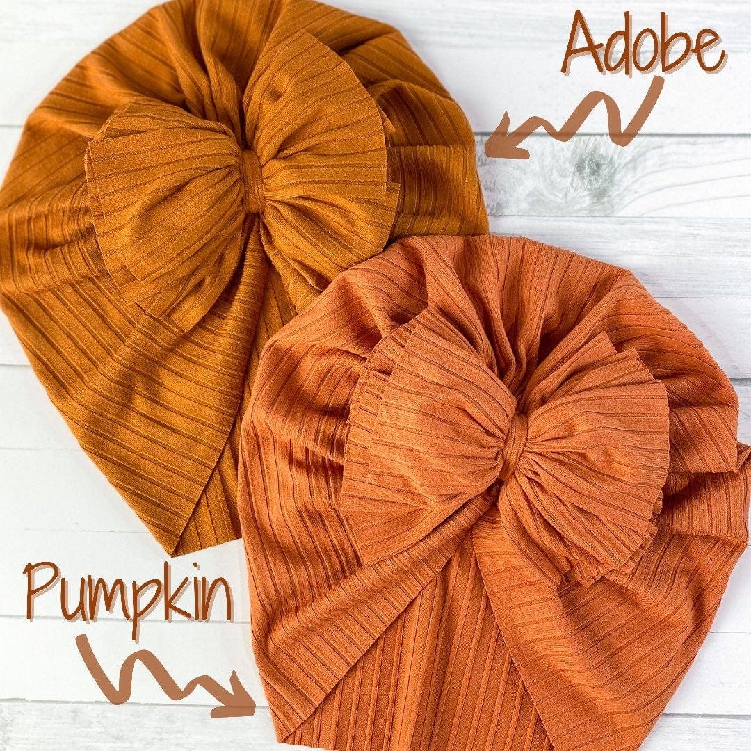 Ribbed Adobe Turban