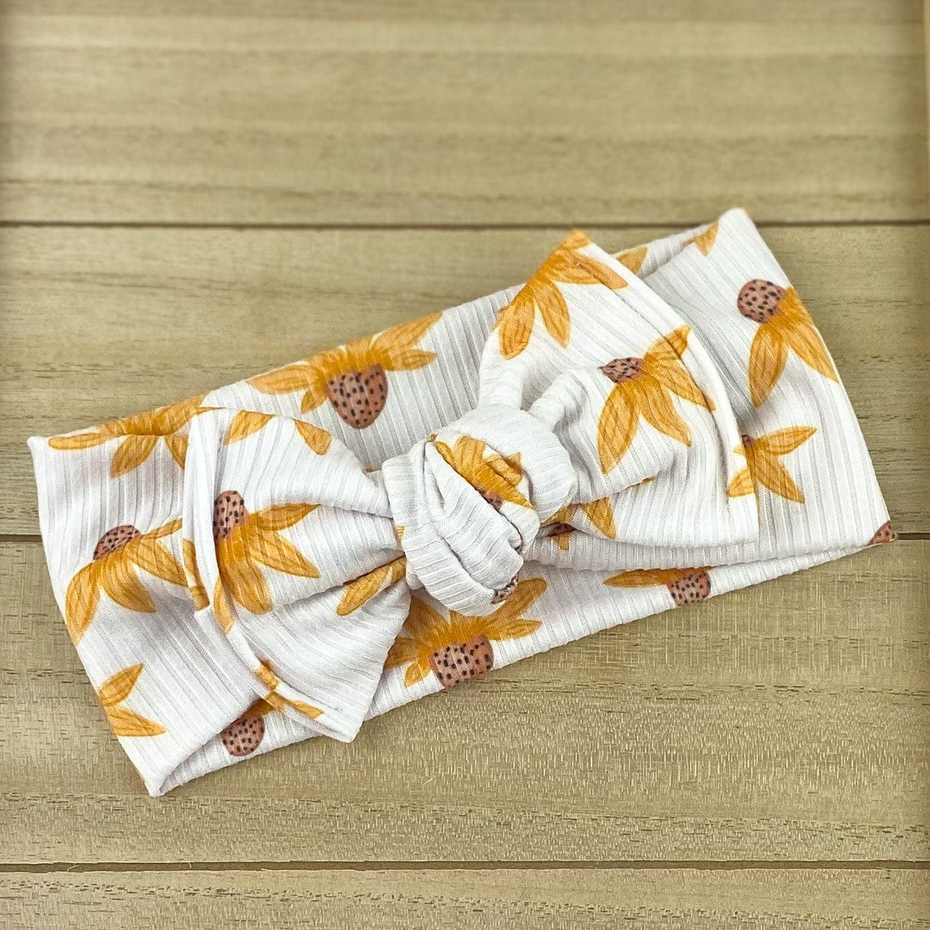 Autmun Floral Chunky Knot Headwraps