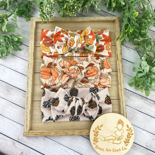 Life's Gourd Chunky Knot Headwraps