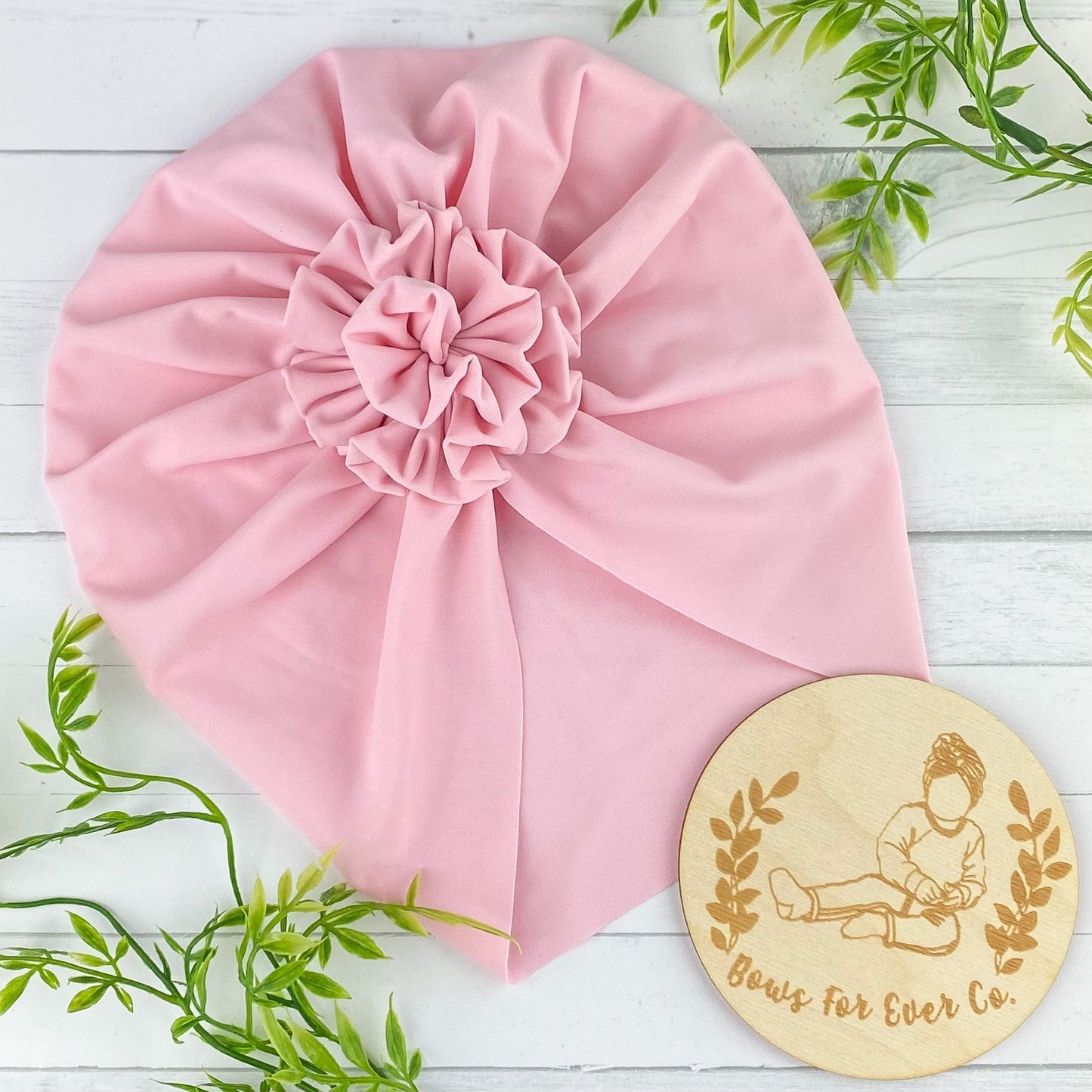 Light Pink Swim Turban