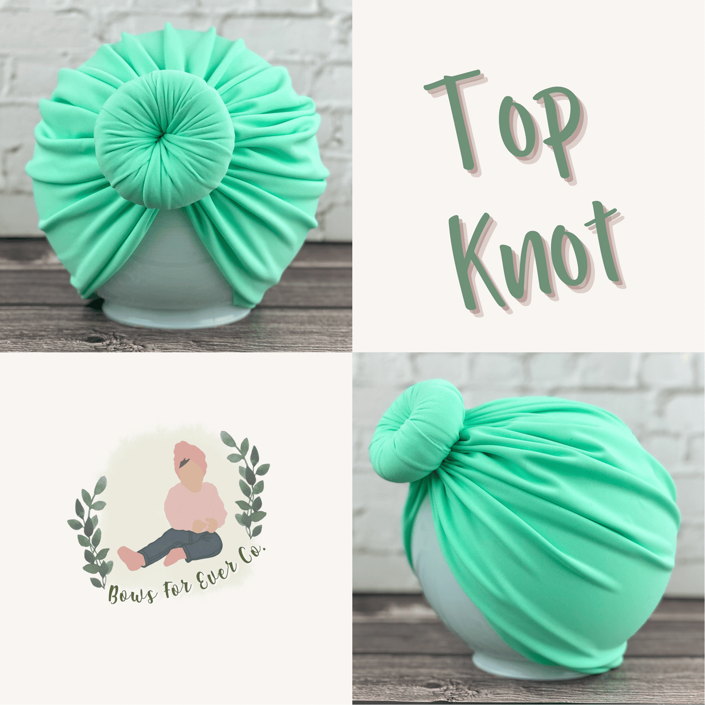 Mint Swim Turban
