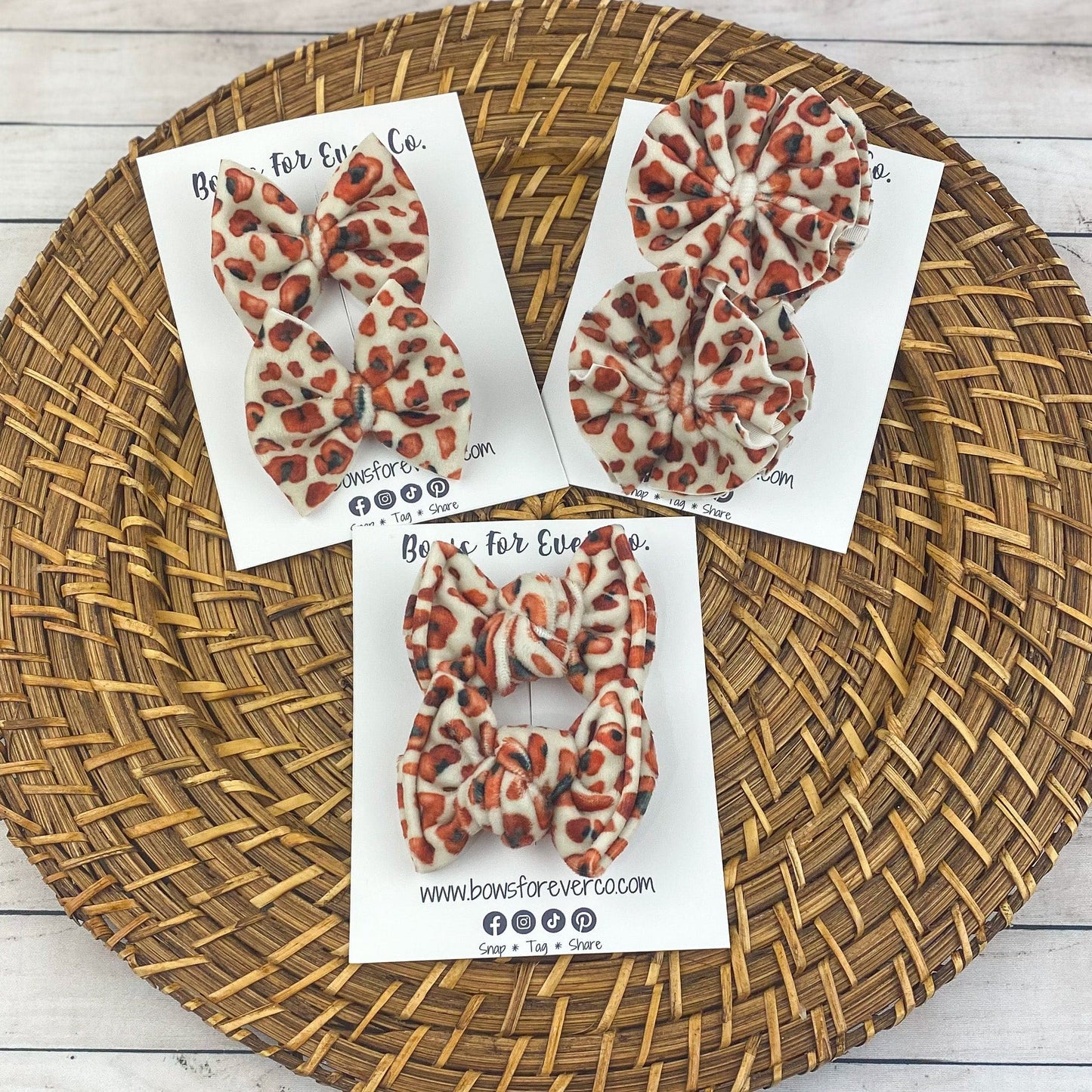 Fall Cheetah Velvet Piggies