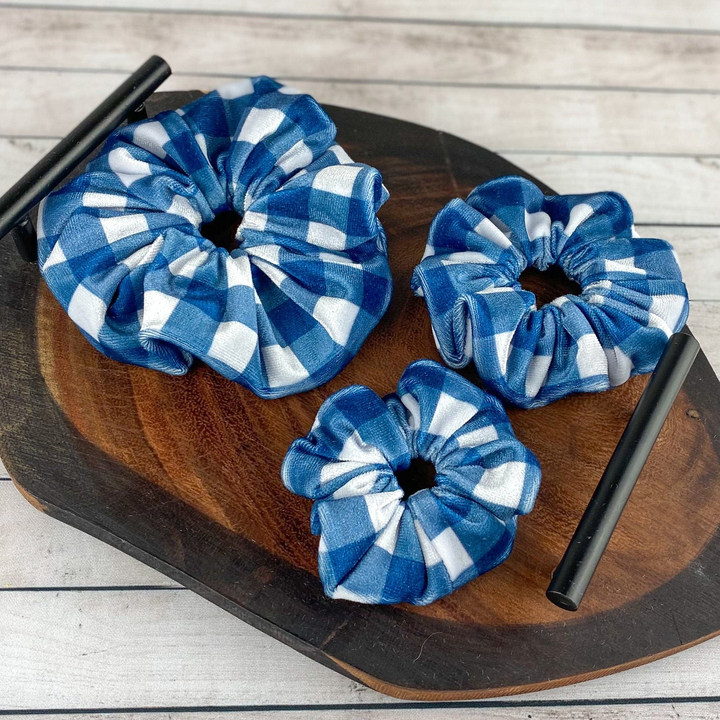 Woodland Velvet Scrunchie