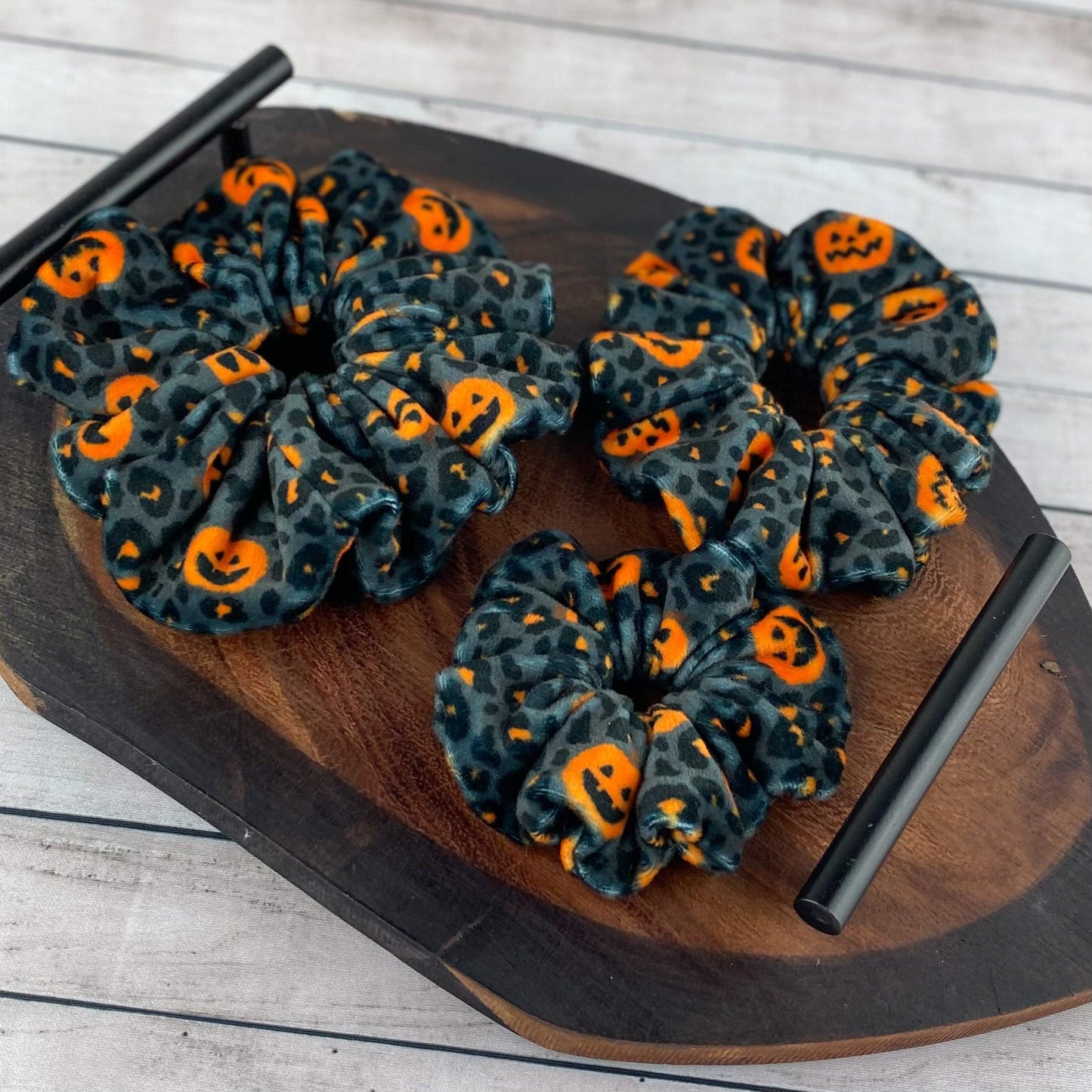 Halloween Velvet Scrunchie
