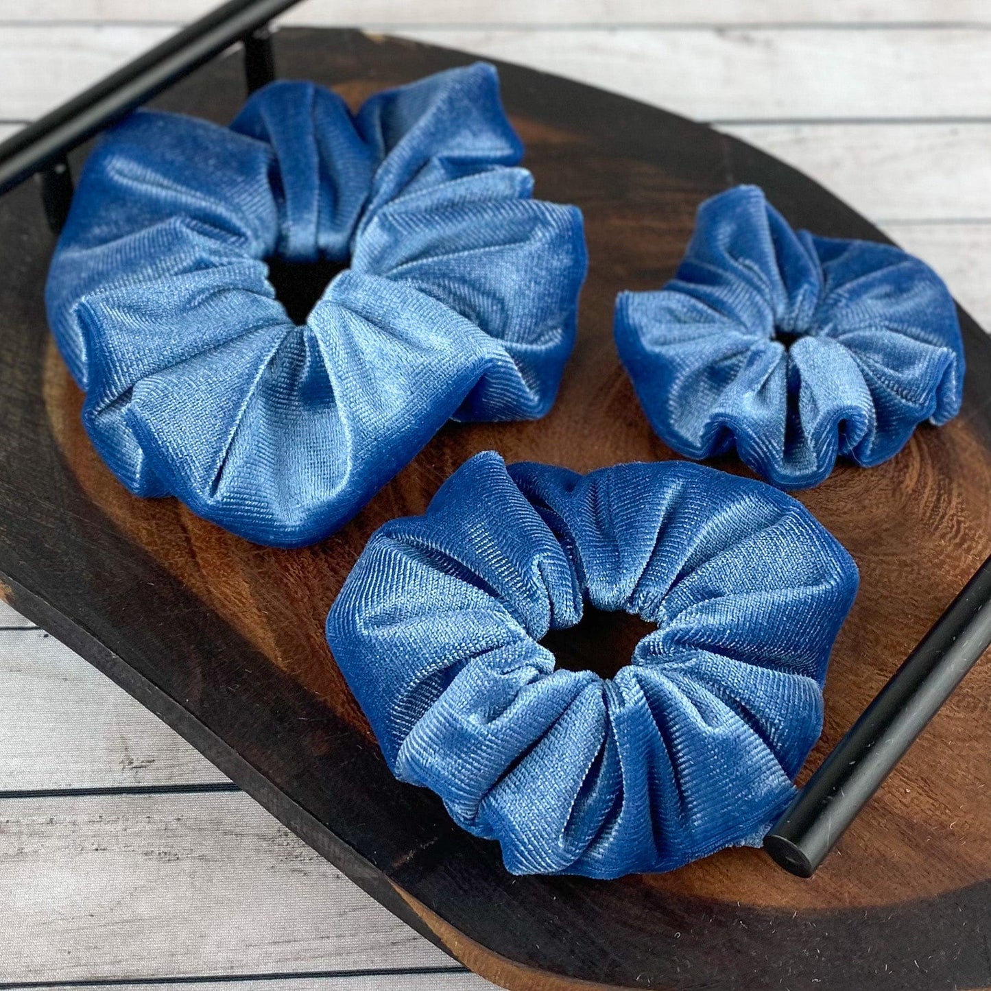 Solid Velvet Scrunchies