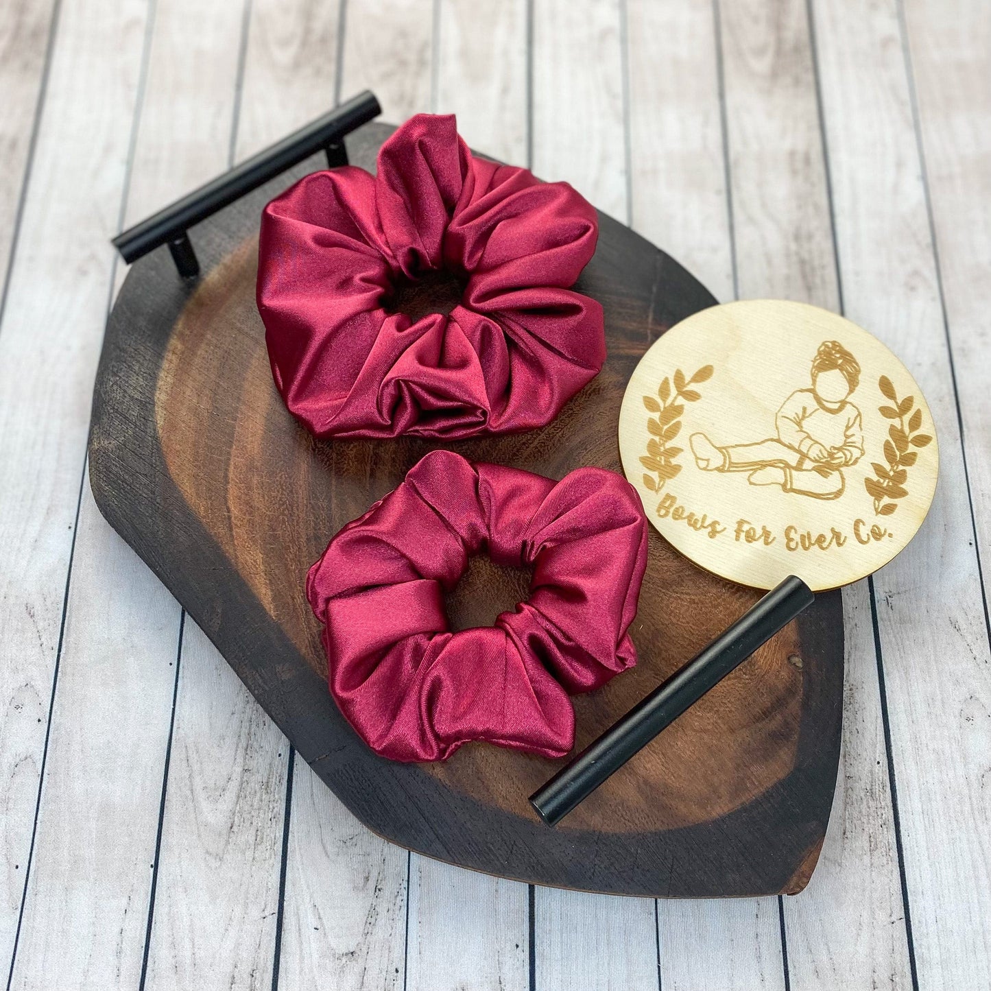Lovely Satin Scrunchie