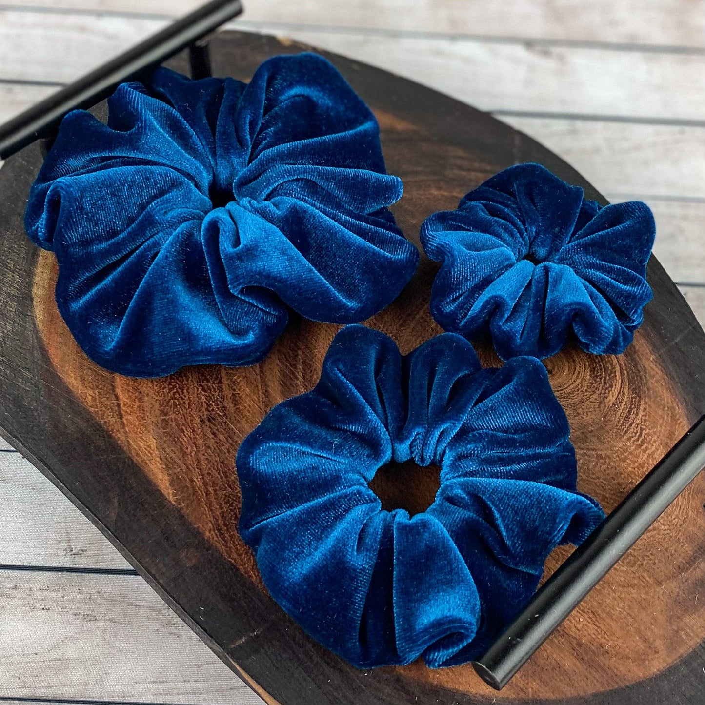 Solid Velvet Scrunchies
