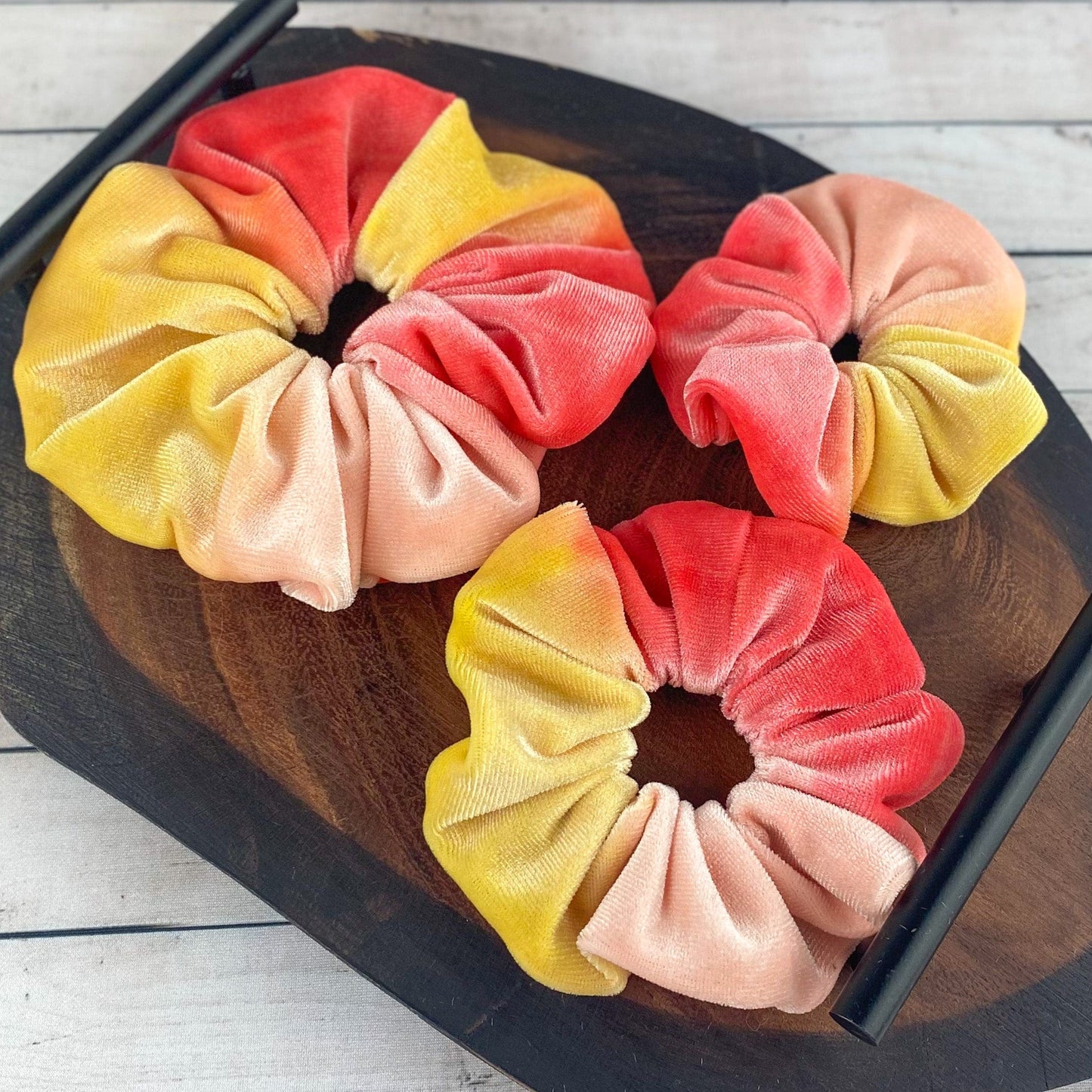 Tie Dye Velvet Scrunchie