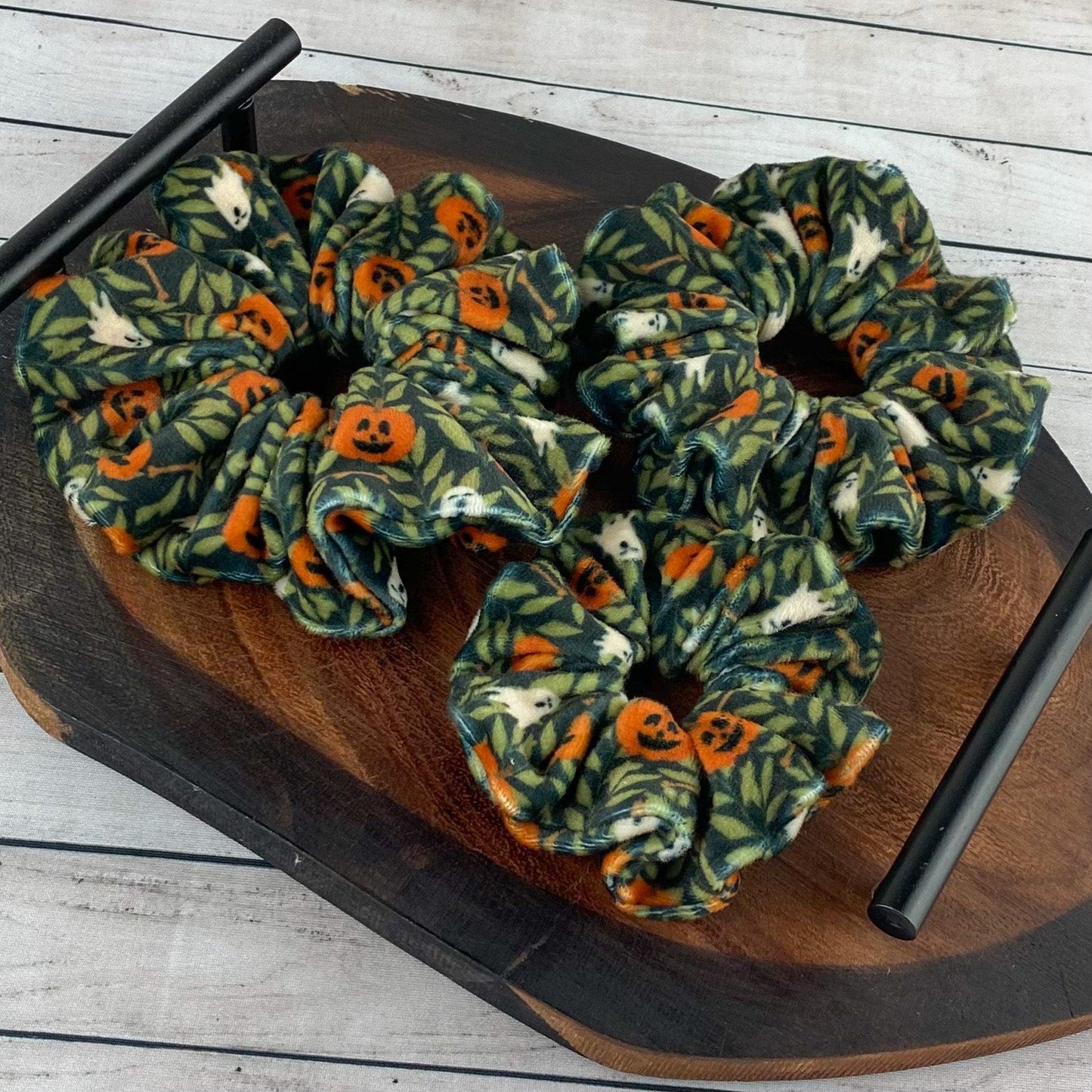 Halloween Velvet Scrunchie