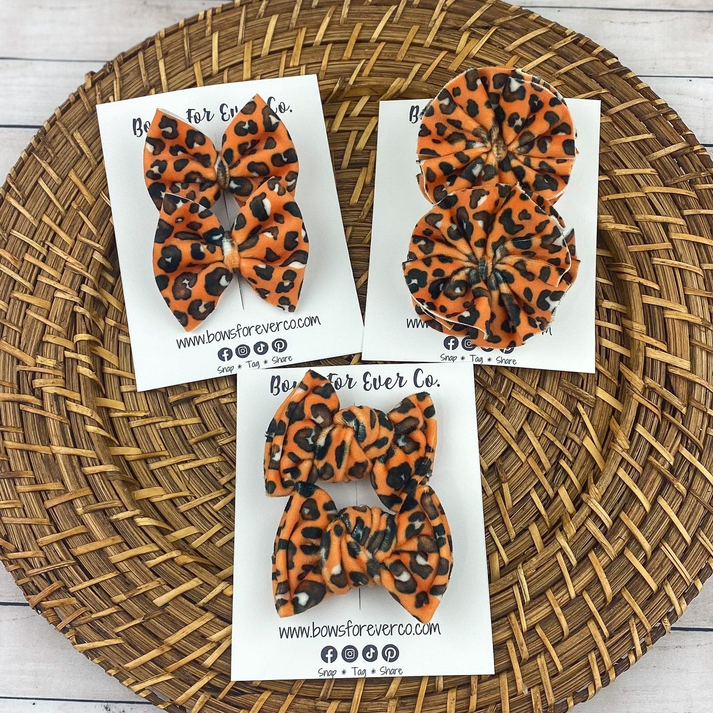Fall Cheetah Velvet Piggies