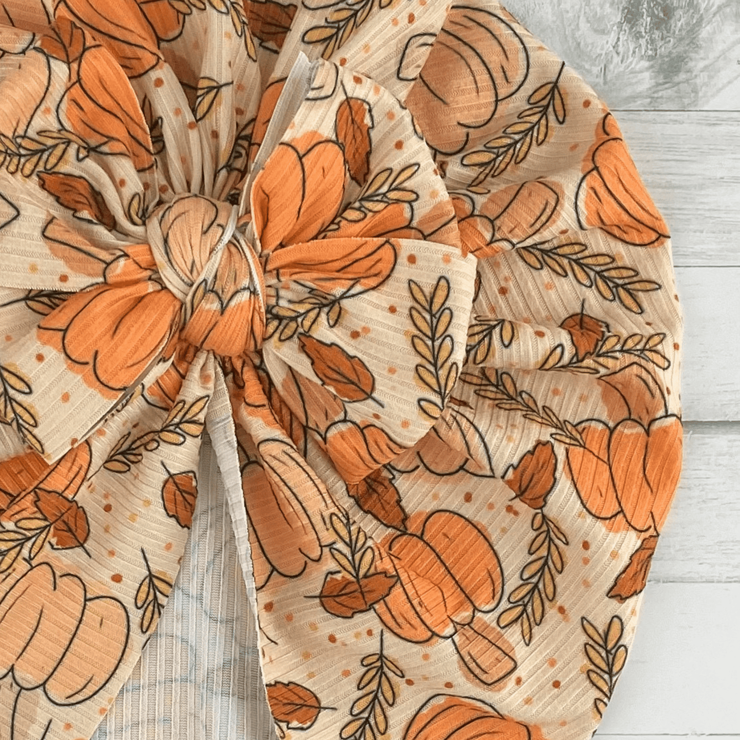 Ribbed Fall Harvest Turban