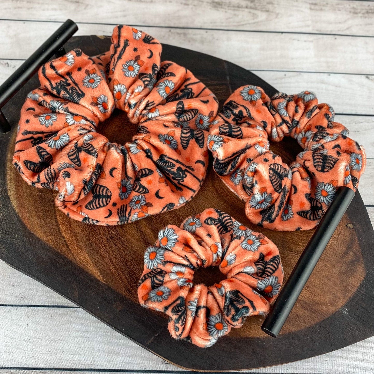 Halloween Velvet Scrunchie