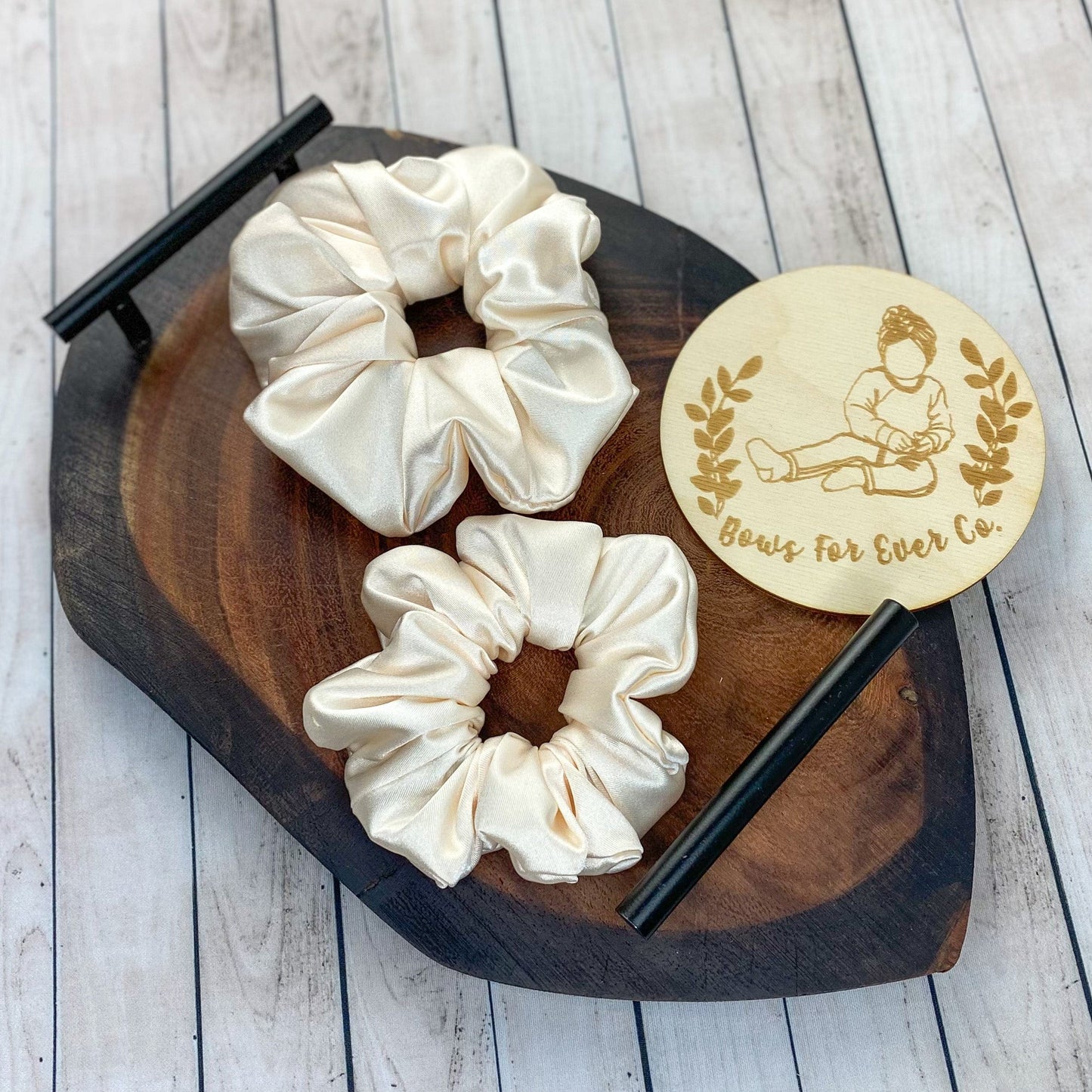 Lovely Satin Scrunchie