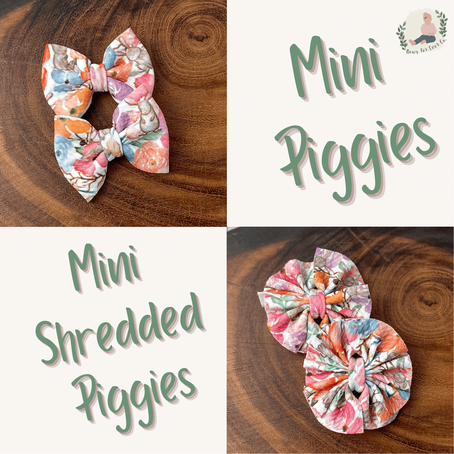 Bunny Floral Bow