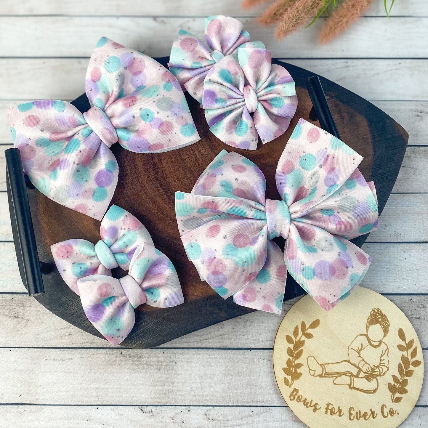 Unicorn Party Puff Bow