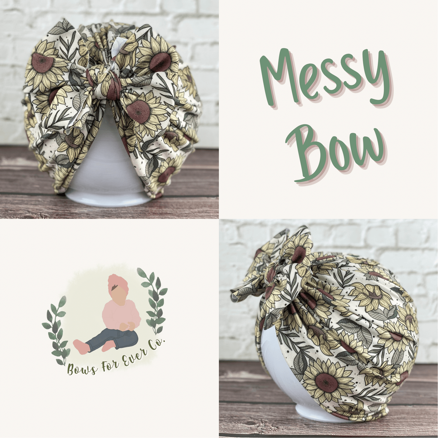 Sunflowers Turban