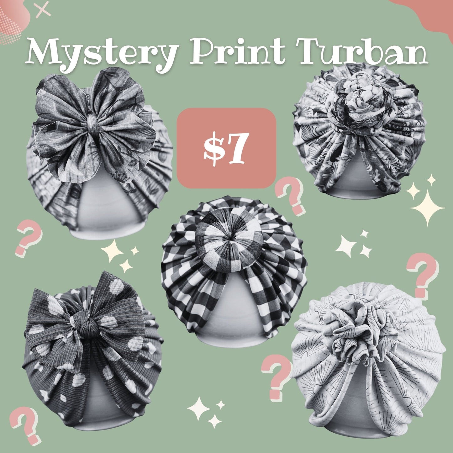 Mystery Print Turban