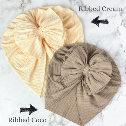 Ribbed Coco Turban