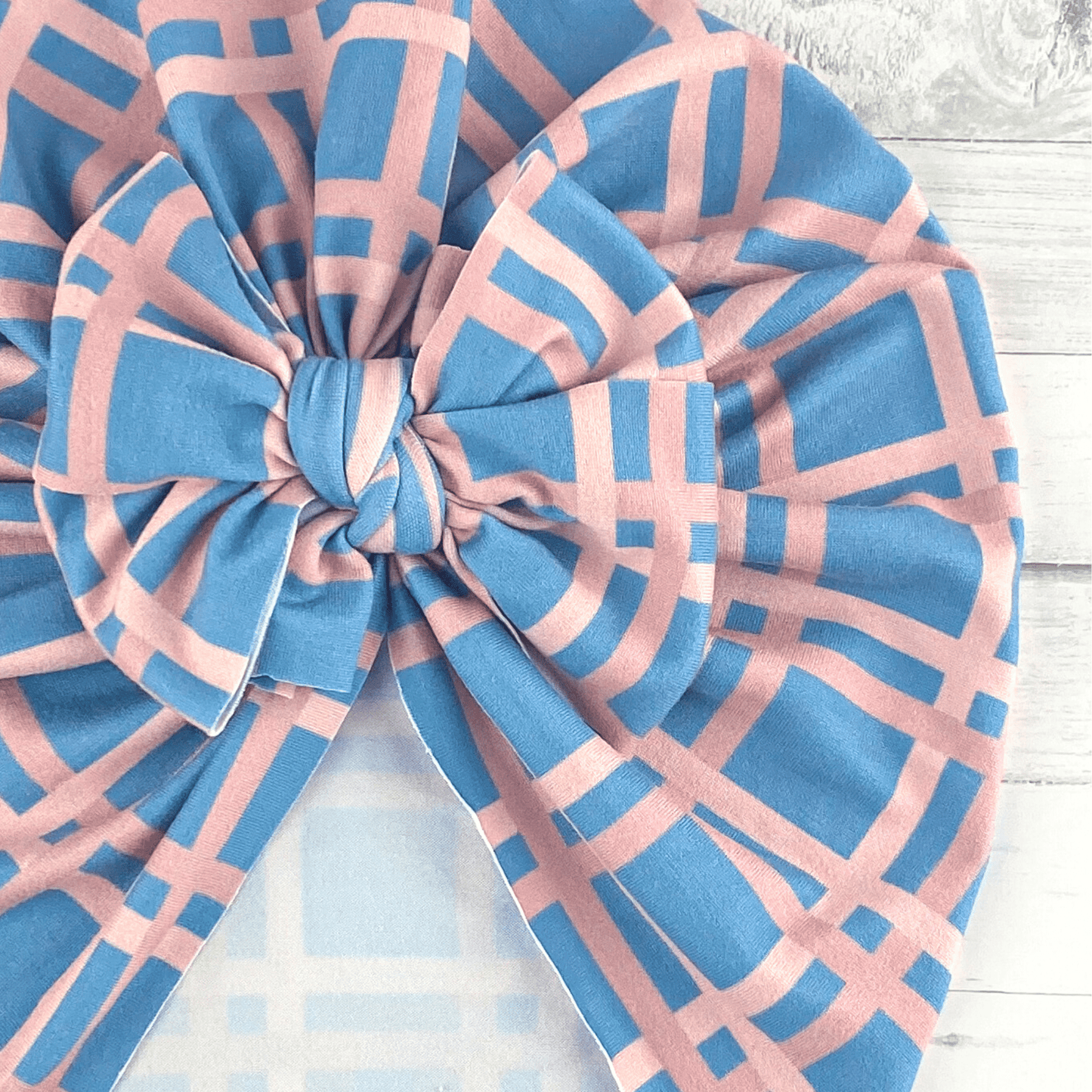 Spring Plaid Turban