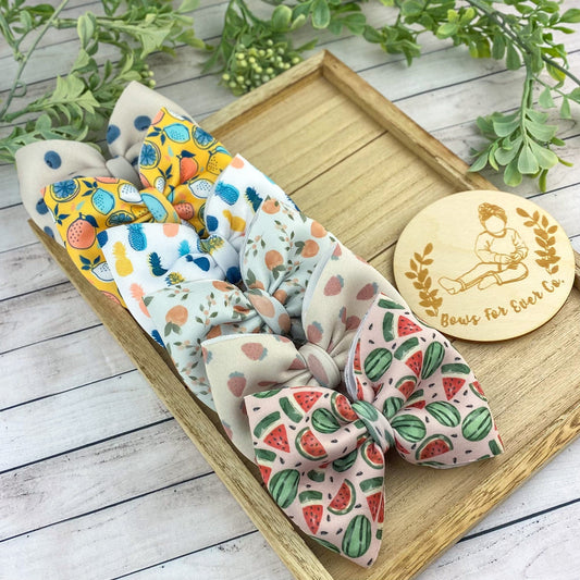 Fruits Collection - Puff Bow